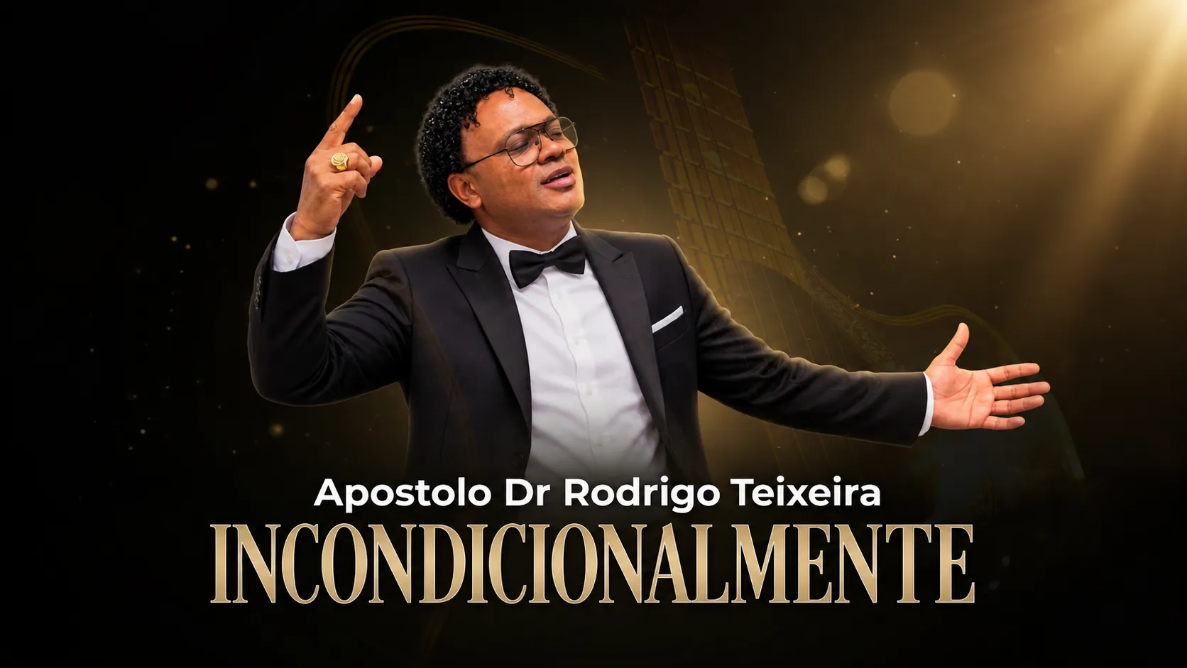 Capa oficial da música Incondicionalmente, Ap. Dr. Rodrigo Teixeira