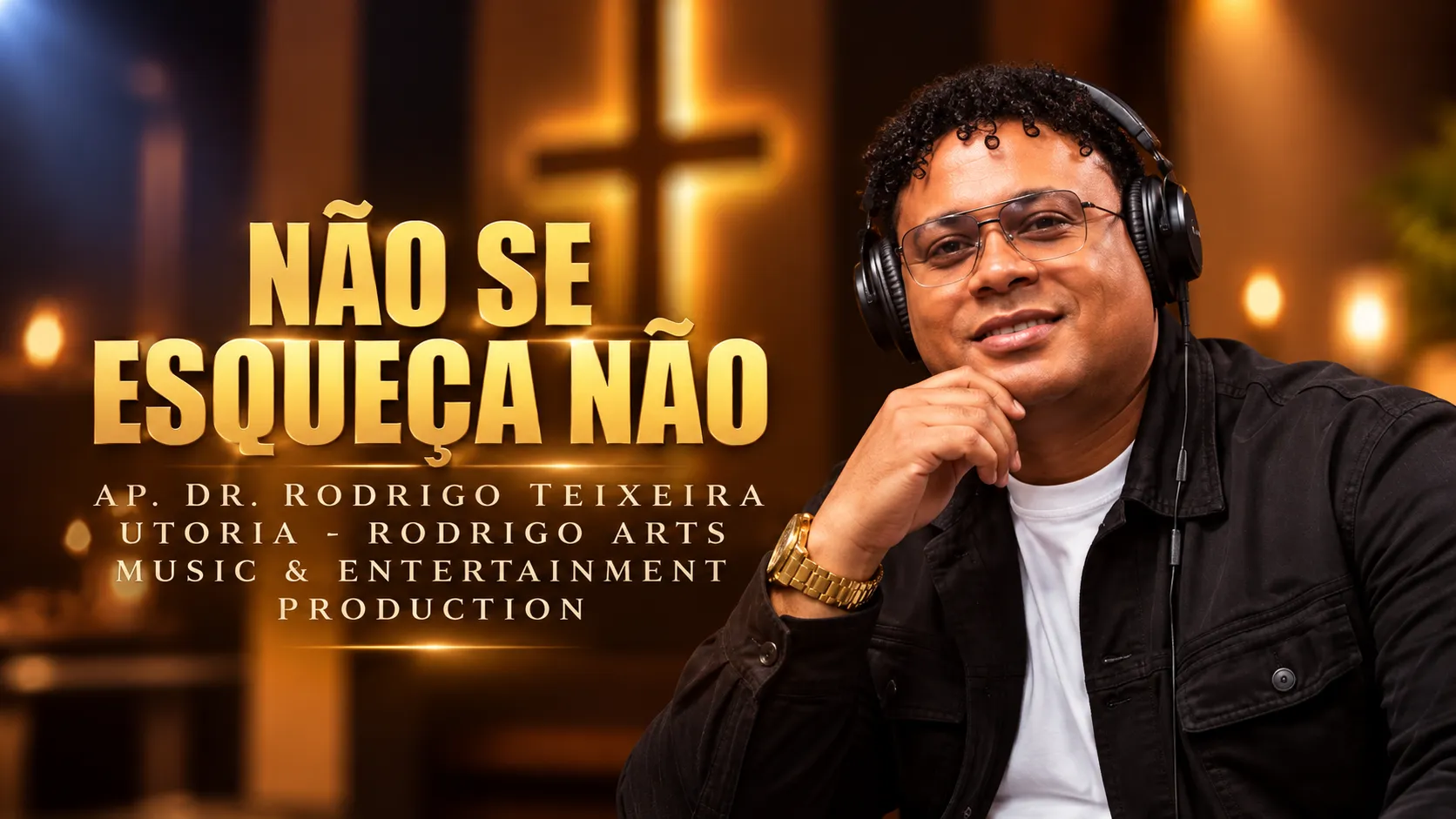 Capa oficial de Não Se Esqueça Não, Ap. Dr. Rodrigo Teixeira