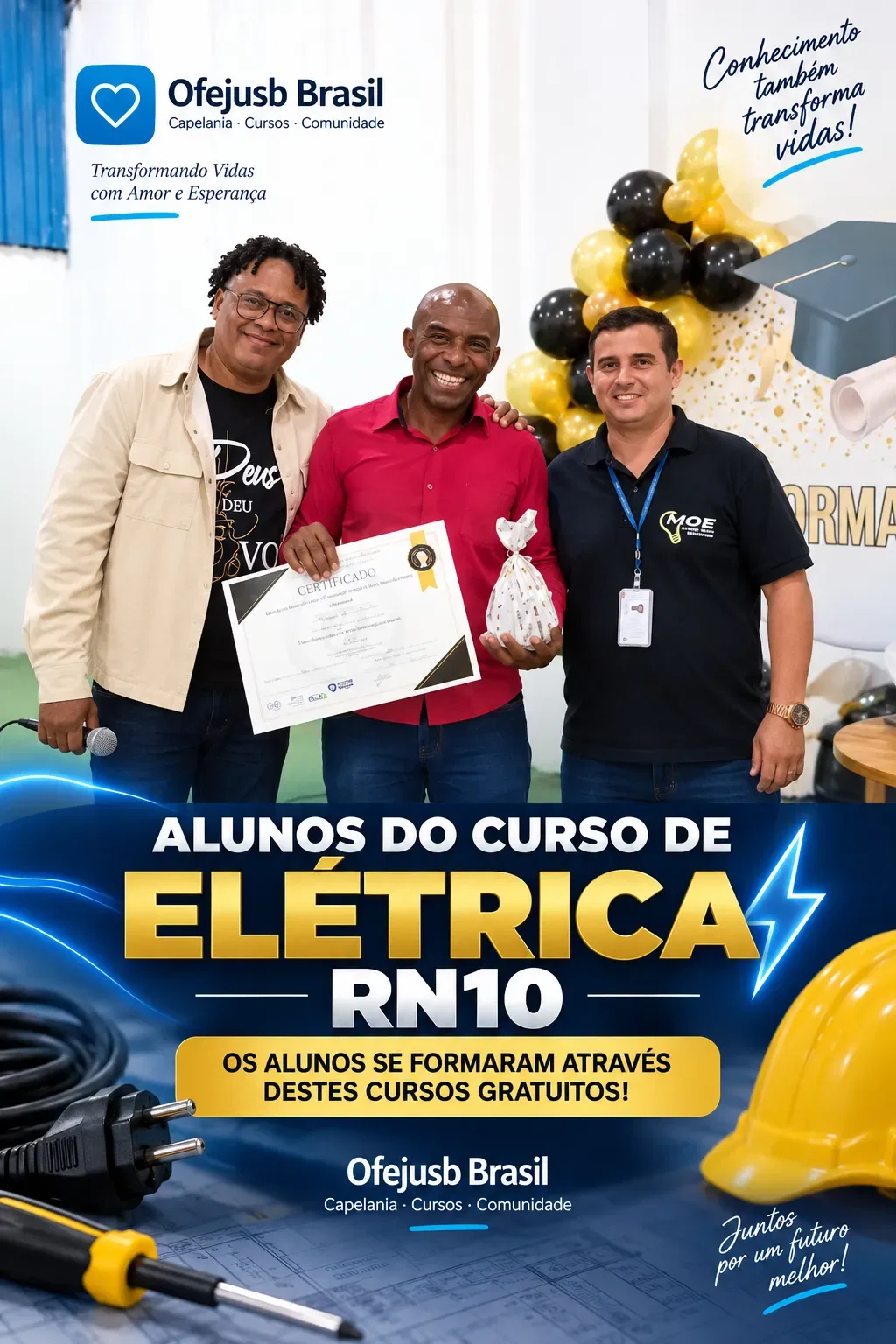 Certificação de alunos — Elétrica RN10