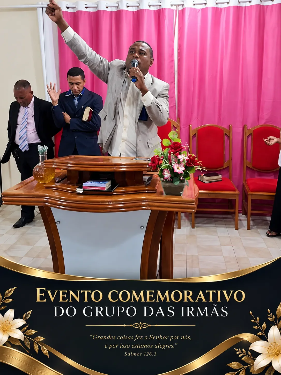 Evento comemorativo do grupo das irmãs